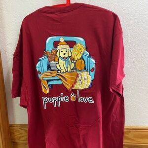 Puppie Love Adult XXL T-shirt NEW NWT